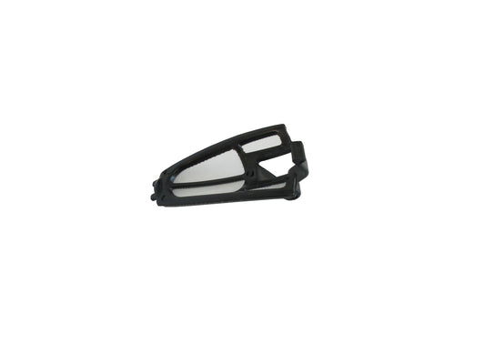 A black plastic and mesh replacement spout filter, shown on a plain white background.